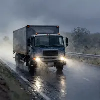 تنہا رات کی ڈرائیو