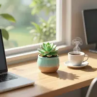 Sukulenty na biurko