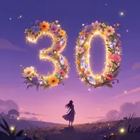 تبریک تولد ۳۰ سالگی زن