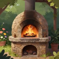 آشپزی در تنور بیرونی