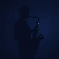 Silueta saxofonisty