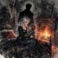 Scène de famille gothique