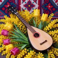 春の花のアート