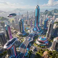 Futuristic Landscape