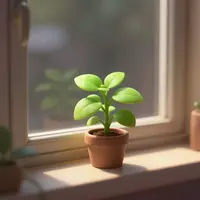 کھڑکی کا پودا