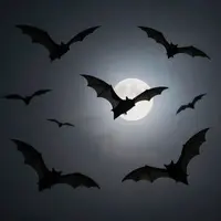 Летучие мыши в полете