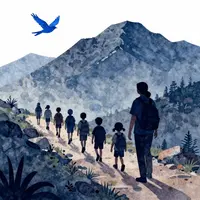 پیاده‌روی کودکان