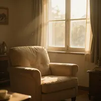 Altın saat oturma odası