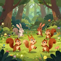 حيوانات الغابة الراقصة