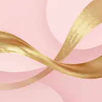 Estetică roz și auriu