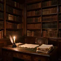 Zdjęcia starych bibliotek