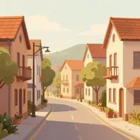 Pemandangan Bandar Bergaya