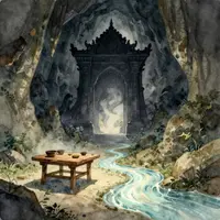 Mysterious Watercolor Scenes