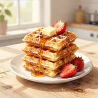 Kahvaltılık Waffle