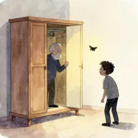 クローゼットのシーン