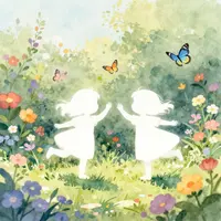 Bawiące się dziewczynki