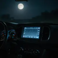 Interno auto misterioso