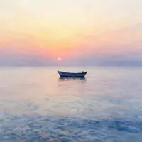 幻想的な海景画