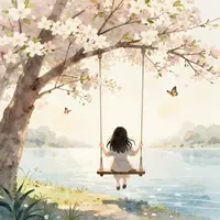 Ragazze sull'altalena