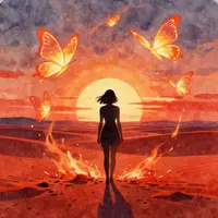 Umění západu slunce v poušti