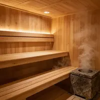 Nội thất phòng xông hơi