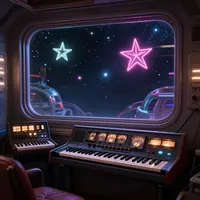 Interiér vesmírné stanice