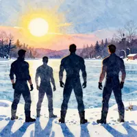 مردان در طبیعت