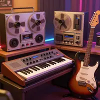 Echipamente muzicale din anii '80
