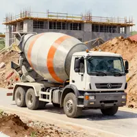 Betonmixer vrachtwagen