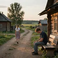 صحنه‌های غمگین روستا