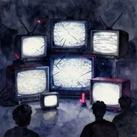 Art rozbitá televize