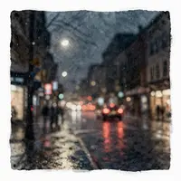 Rainy City Night