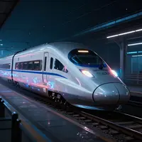 Fantasy umění vlaky