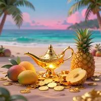 Magická lampa fantasy