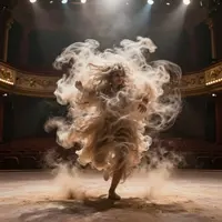 سحابة غبار شقية