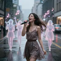 خواننده رمانتیک در شهر