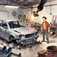 مشاهد ورشة عمل مضحكة