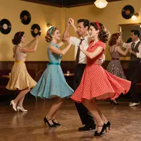 Tarian Retro 1950-an