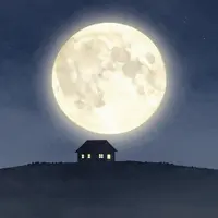Casa ao luar
