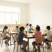 Bambini che mangiano