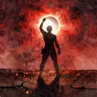 Art d'éclipse solaire