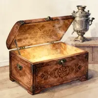 アンティークの宝箱