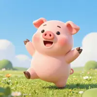 Porquinhos de desenho