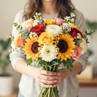 قدردانی با گل