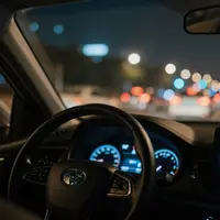 Night driving aesthetic