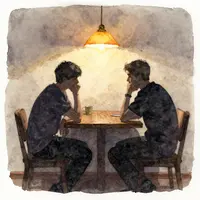 مردان در یک اتاق