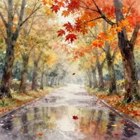 Pluie d'Automne