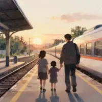 Прощание с семьей