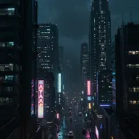 डार्क फ्यूचरिस्टिक आर्ट