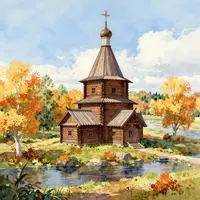 کلیساهای چوبی روسیه